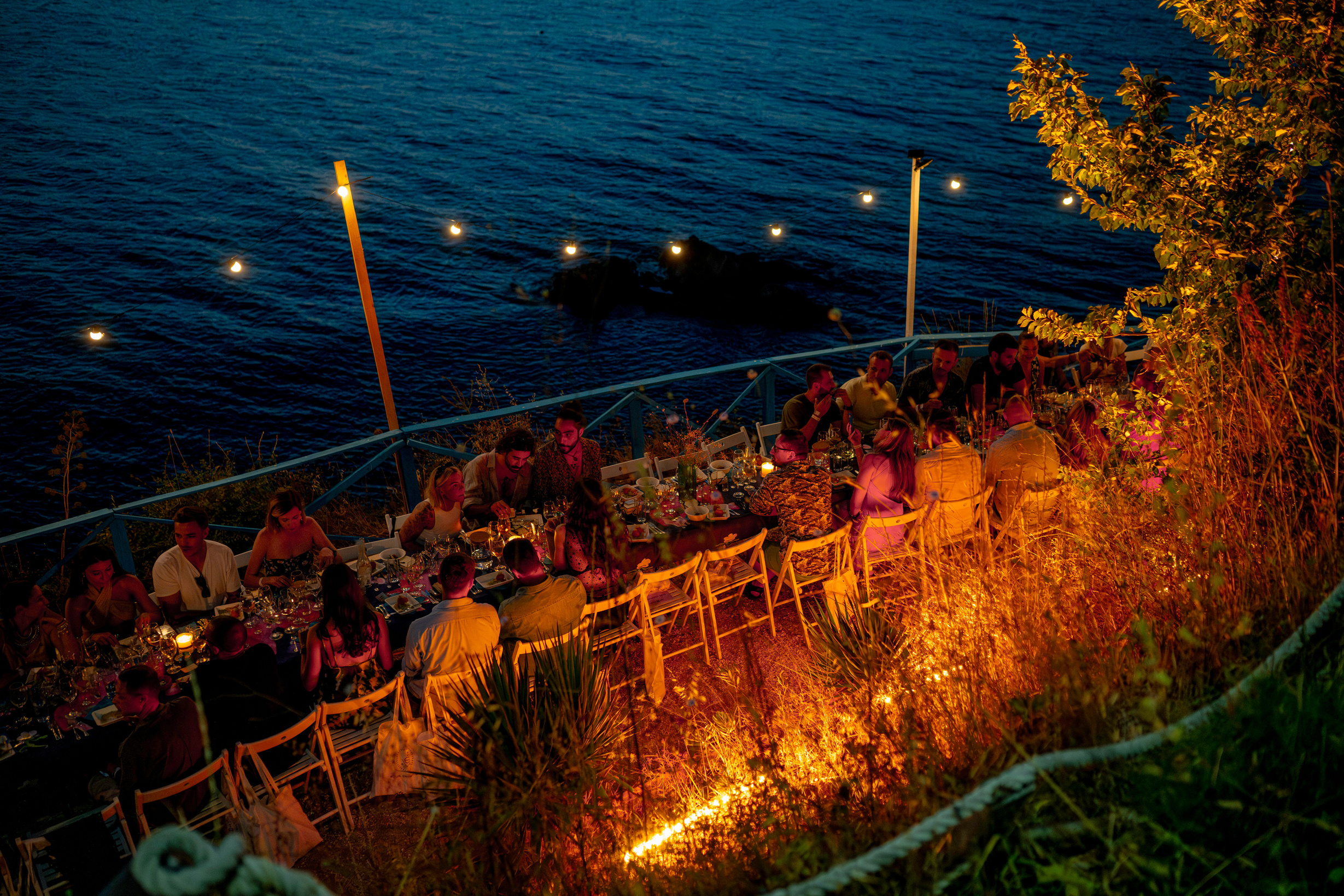 Ritual Dinner continuing into the evening